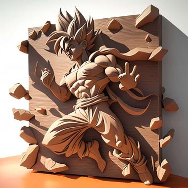 3D model Dragon Ball Super Super Hero anime (STL)